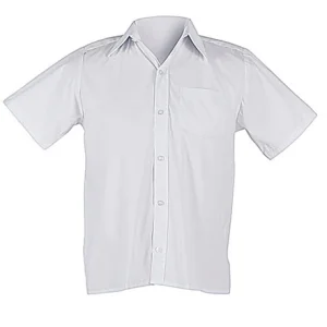 White Collared Shirt Unisex (Double Pack)